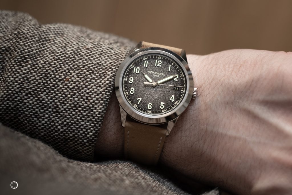 Blending sporty and dressy, modern and vintage, the Ref. 5226 is the ultimate everyday Patek Philippe